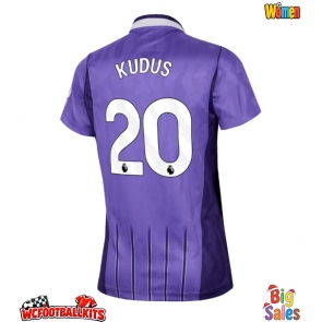 Tottenham Hotspur Mohammed Kudus #20 Replica Third Stadium Shirt for Women 2026-27 Short Sleeve